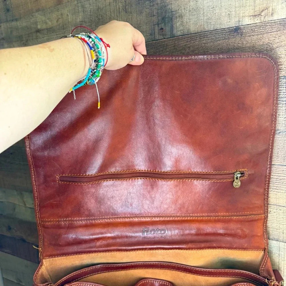 Floto Poste Made In Italy Leather Bag - Picture 9 of 16